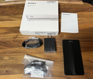 SONY Xperia Z3 Compact SIMシムフリー D5803本体 LTE（ブラック） 動作確認済み