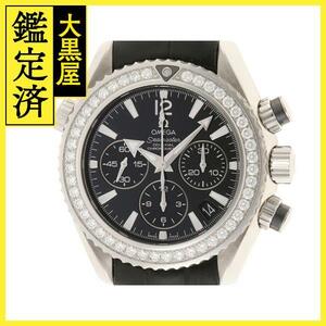 OMEGA 腕時計 シーマスター プラネットオーシャン 600M クロノグラフ ステンレススティー?ル／ダイヤモンドベゼル 自動巻き【472】