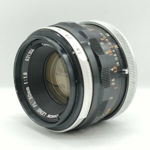 カメラ Canon FL 50mm f1.8 一眼レフ レンズ 現状品 [7756KC]