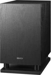 デノン Denon DSW-37 最大出力100W(PEAK)で迫力の重低音を再生するサブウー(中古品)