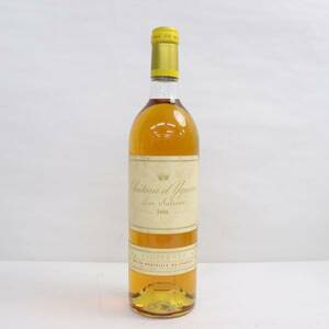 Chateau d’yquem（シャトー ディケム）ソーテルヌ 1986 14％ 750ml ※オリあり F24D140008