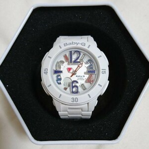 【カシオ】 Baby-G ベビージー レディース Neon Marine Series 新品 腕時計 CASIO BGA-170-7B2JF 女性 未使用品 ホワイト