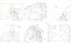NARUTO-ナルト- アニメ動画「うずまきナルト」25枚　各21×29.7