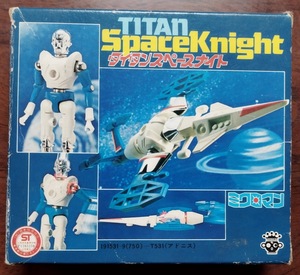 【当時品】 ミクロマン　タイタンスペースナイト　TITAN　Space Knight　 旧タカラ　ミクロマン【現状品】