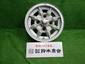 中古 12インチ 12×5J 4穴 ENKEI MAG コンペティション 社外 アルミホイール 1本 PCD114.3 旧車向け 当時物