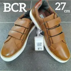 未使用☆BCR 【27cm】ブラウン メンズ 靴