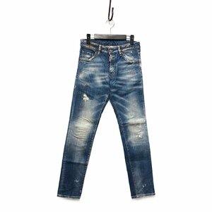 DSQUARED2 ディースクエアード S74LA0649 Cool guy jean 加工 デニムパンツ ストレッチ入り インディゴ サイズ44 正規品 / B4888