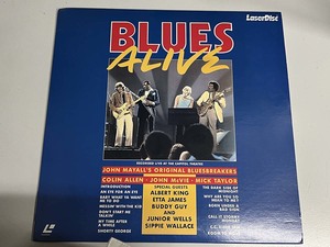 ★「BLUES ALIVE」 レーザーディスク John Mayall’s ライブ映像 LASERDISC SM068-3137