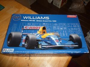 初回限定特典シートベルトエッチング付☆1/20 ウィリアムズ・ルノー FW14B 1992年イギリスグランプリ仕様 フジミ　WILLIAMS FW14B-1992