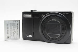 【返品保証】 リコー Ricoh CX5 10.7x バッテリー付き コンパクトデジタルカメラ s9433