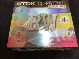 TDK　CD-RW 700MB　10枚組　未使用新品