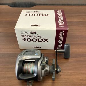 DAIWA ダイワ Tana Sensor-S タナセンサー 300DX 船用 手動 リール 釣り フィッシング ベイト 釣り具 箱付