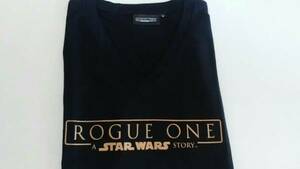 Yオク！限定★新品☆STAR WARS -STORY☆ROGUE ONE　オリジナルVネックTシャツ