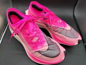 【送料無料】NIKE ZOOMX VAPORFLY NEXT% pink blast/blk-guava ice ao4568-600ナイキ ズームエックス ヴェイパーフライ ネクスト 　28.5cm 