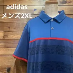 adidas スポーツポロシャツメンズ2XL