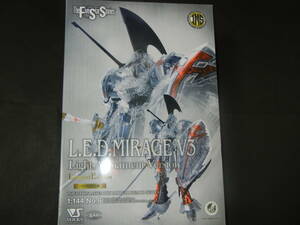 ボークス IMS 1/144 レッドミラージュ　クリアカラー版（L.E.D.MIRAGE V3 限定版）プラモデル FSS ファイブスター物語（送料710円～）