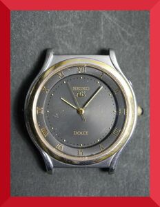 セイコー SEIKO ドルチェ DOLCE AGS 3針 3M21-0A20 男性用 メンズ 腕時計 x265 稼働品
