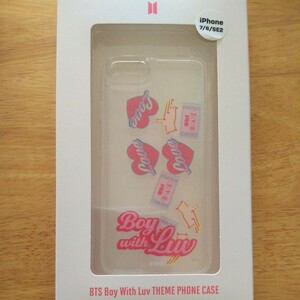 BTS Boy With Luv THEME iPhone SE2/8/7 スマートフォンケース 流れるデザイン