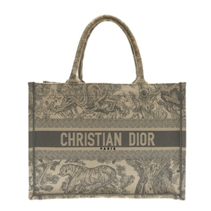 ディオール/クリスチャンディオール DIOR/ChristianDior トートバッグ ブックトートミディアムバッグ/旧スモール ジャガード バッグ