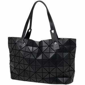 イッセイミヤケ ISSEY MIYAKE ロック マット バオバオ BAOBAO トートバッグ PVC ブラック レディース 【中古】