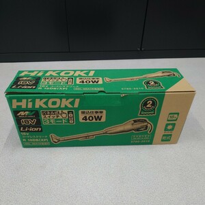 ハイコーキ　HiKOKI　18V コードレスクリーナー　R 18DB（XP) 未使用新品　バッテリー保証残あり