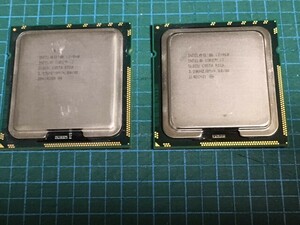 CPU Intel Core i7-940 2.93GHz SLBCK & i7-960 3.20GHz SLBEU 共に動作確認済、ジャンク扱い、ネコポス発送