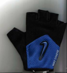 ナイキ　エリートパフォーマンスグローブ青　Nike Elite performance glove 女性用サイズM or L選択可 