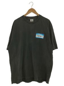 VETEMENTS◆Tシャツ/L/コットン/GRY/プリント/UE63TR640B/MY NAME IS VETEMENTS FADED//