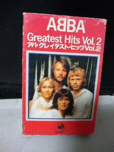 T5276　カセットテープ　 ABBA アバ GREATEST HITS Vol.2 グレイテスト・ヒッツ Vol.2