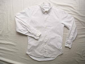 INDIVIDUALIZED SHIRTS インディビジュアライズド シャツ　コットンオックス素材　ボタンダウンシャツ　サイズ 14 1/2 - 31　MADE IN USA