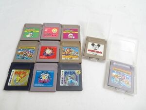 【同梱可】中古品 ゲーム ゲームボーイ ソフト 11点 ポケットモンスター 金 銀 赤 青 等 グッズセット