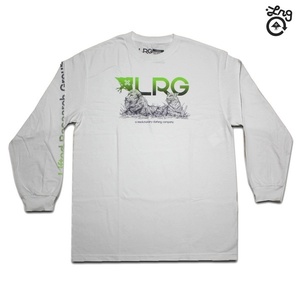 新品 LRG 長袖Tシャツ XL エルアールジー ストリート スケボー スケーター ロンT ホワイト 白 J191097