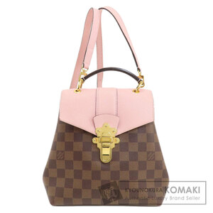 LOUIS VUITTON ルイヴィトン N42262 クラプトン ダミエ エベヌ リュック・デイパック ダミエキャンバス レディース 中古