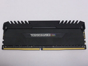 メモリ デスクトップパソコン用 CORSAIR VENGEANCE RGB DDR4-3000 PC4-24000 8GB 1枚のみ 起動確認済みです