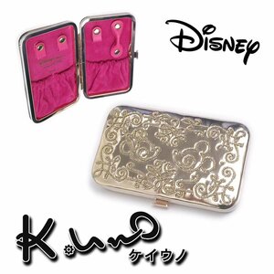 1円【美品】ケイウノ ディズニー トラベルジュエリーケース K.UNO DISNEY コラボ レディース 箱 ap8898【一円スタート】