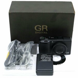 【動作品/箱説付き】RICOH/リコー GR DIGITAL3/GR DIGITALⅢ 大口径F1.9GRレンズ搭載 デジタルカメラ【69】