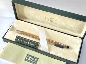 【超美品】CROSS クロス クラシックセンチュリー 10金張 ボールペン 純正リフィル付き