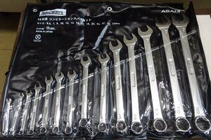 Revo Wave(ASAHI TOOLS)　 スパナ14本セット　送料無料