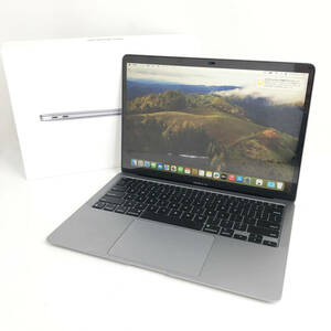中古美品☆Apple MacBookAir Late2020 CTO M1 8コア Sonoma 14.0 メモリ16GB SSD1TB 13.3インチ 最大容量100% 元箱あり 動作良好 送料無料
