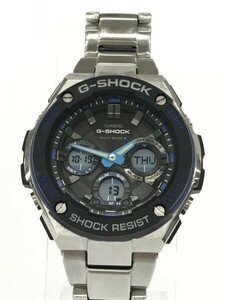 CASIO G-SHOCK GST-W100D デジアナ 電波ソーラー 腕時計
