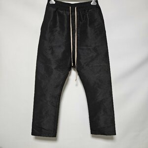 Rick Owens Drawstring Long Trousers パンツ サイズ09 BLACK ドローストリング ロングトラウザーズ RR17S9380-FA リックオウエンス