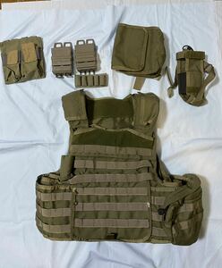 実物ポーチ付き MSA PARACLETE パラクレイト RMV0024-07 ボディアーマー SG サイズM 使用感あり現状品 米軍特殊部隊、英特、法執行機関