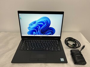 タッチパネル・Core i5-8250U/メモリ8G/SSD 256GB●DELL Latitude 7390 2-in-1●中古Win11・中古・動作保証無・現状品 No.25