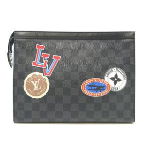 ［飯能本店］LOUIS VUITTON LV ルイ・ヴィトン ポシェット ヴォワヤージュ MM LVリーグ N64442（廃番） セカンドバッグ DH79370