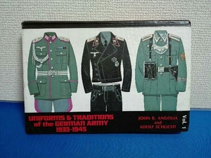 洋書　VNIFORMS & TRADITIONS of the GERMAN ARMY 1993-1945　ミリタリー