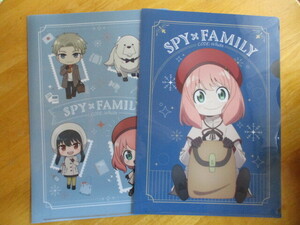 スパイファミリー SPY×FAMILY アーニャ クリアファイル ローソン ③