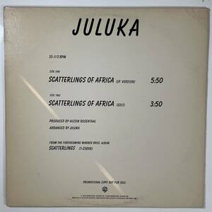 09239 ★未使用に近い　Juluka/Scatterlings Of Africa