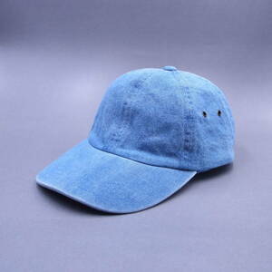 Cobra Caps / 6panel Indigo Cap / コブラキャップ 帽子 キャップ デニムキャップ デニム インディゴ