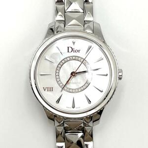 【高級・ダイヤ・シャル文字盤】ディオール　DIOR　レディース　時計　腕時計　自動巻き　VIII