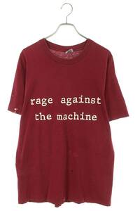 ヴィンテージ VINTAGE 90s Rage Against The Machine/レイジアゲインストザマシーン サイズ:L 両面プリントTシャツ 中古 FK04